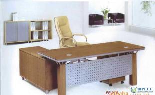优质拉丝直形班台FF-014 办公桌椅 办公家具 多种样式_家居家具